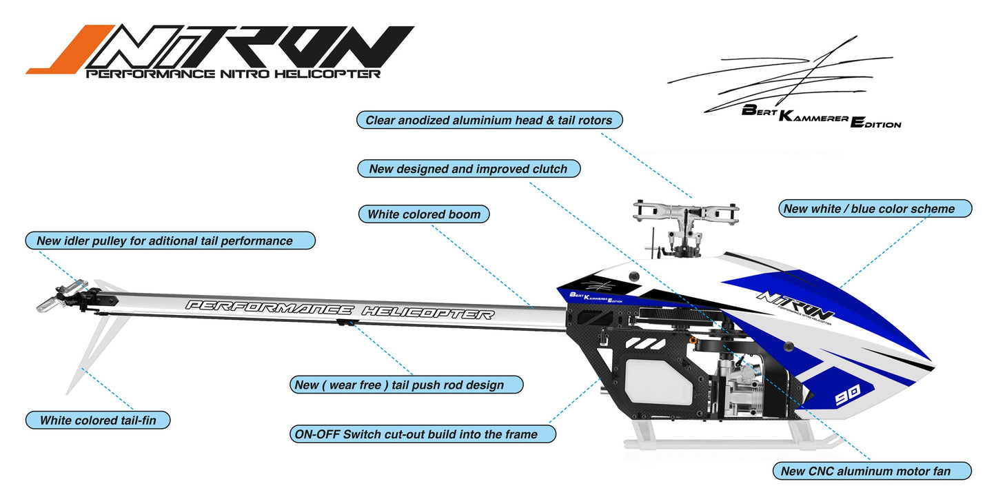 Nitron 90 Helicopter Kit Bert Kammerer Edition