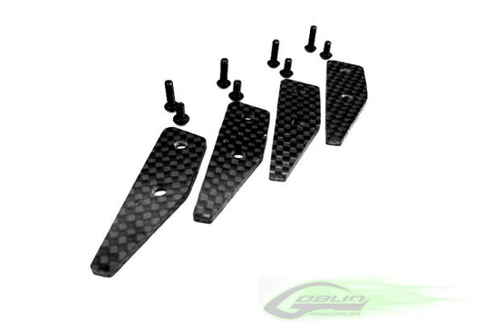 Carbon Fiber Landing Gear Stiffener - Legacy Goblin 700