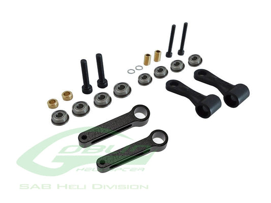 Radius Arm Set Black Matte - Thunder Sport/Kraken 700/Raw 700