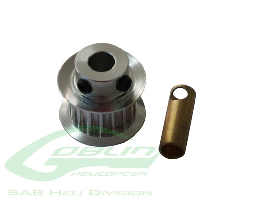 Aluminum Motor Pulley Z16 - Goblin 500 / Raw 500