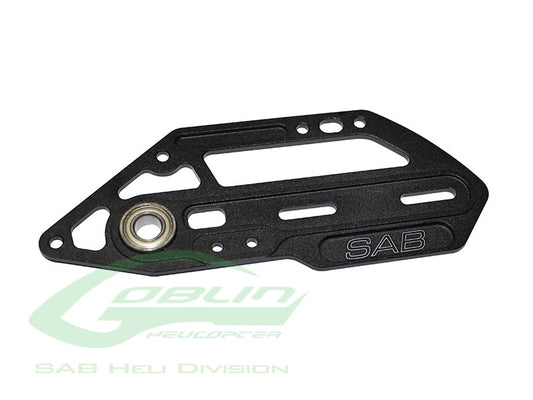 Aluminum Tail Side Plate Black Matte