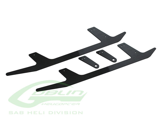 Carbon Fiber Landing Gear - Black Thunder