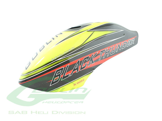 Canomod Airbrush Canopy Yellow/Carbon - Goblin Black Thunder 650