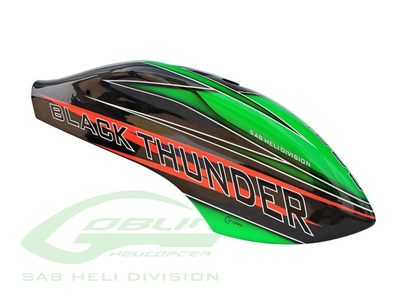 Canomod Airbrush Canopy Green/Carbon - Goblin Black Thunder 700