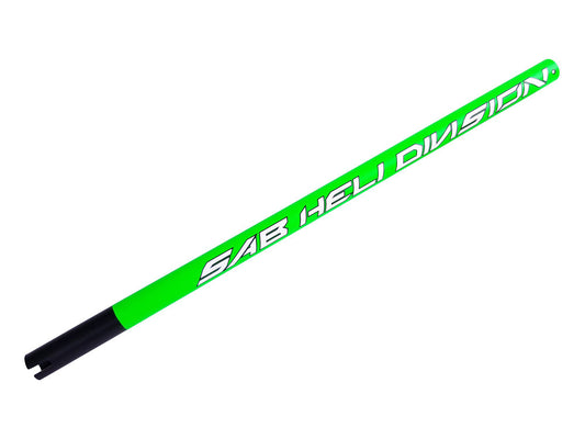 25mm Aluminum Tail Boom Green - Raw 500