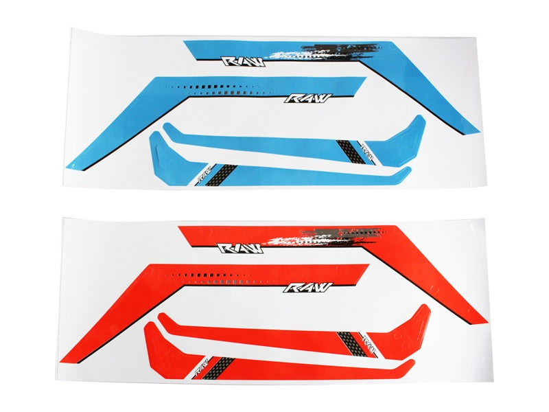 Blue/Orange Sticker Set - Raw 580