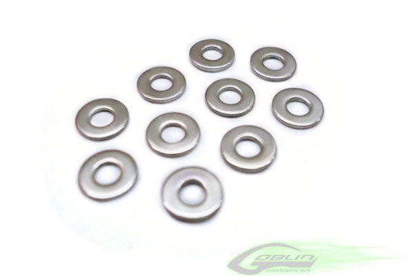 Steel Washer 3.3x6x0.5mm (10pcs)