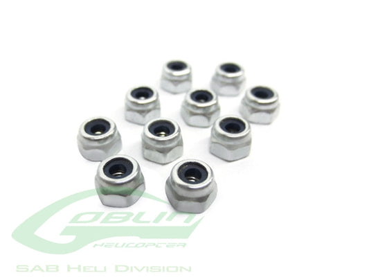 Metric Hex Locknuts M3 H4(10pcs)