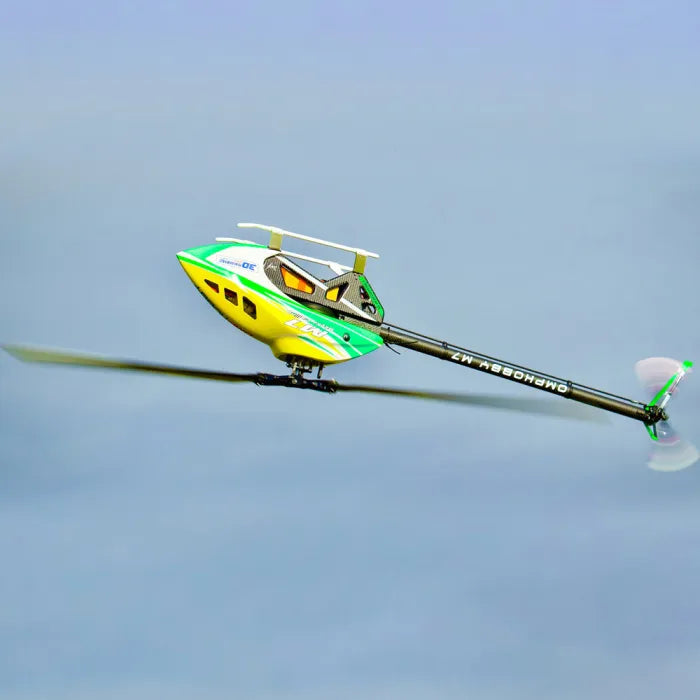 OMP Hobby M7 RC Helicopter Kit  (Lime Yellow)