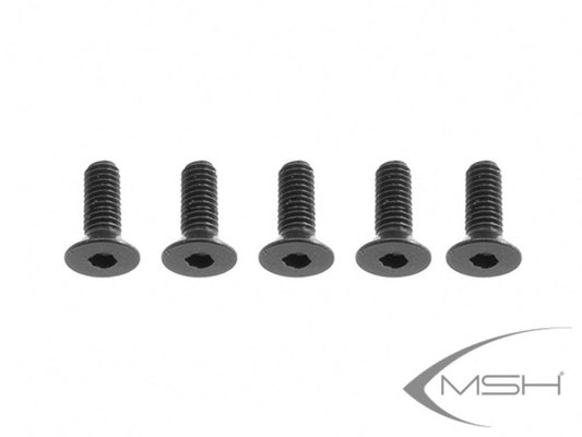 Flat head screw M4×10