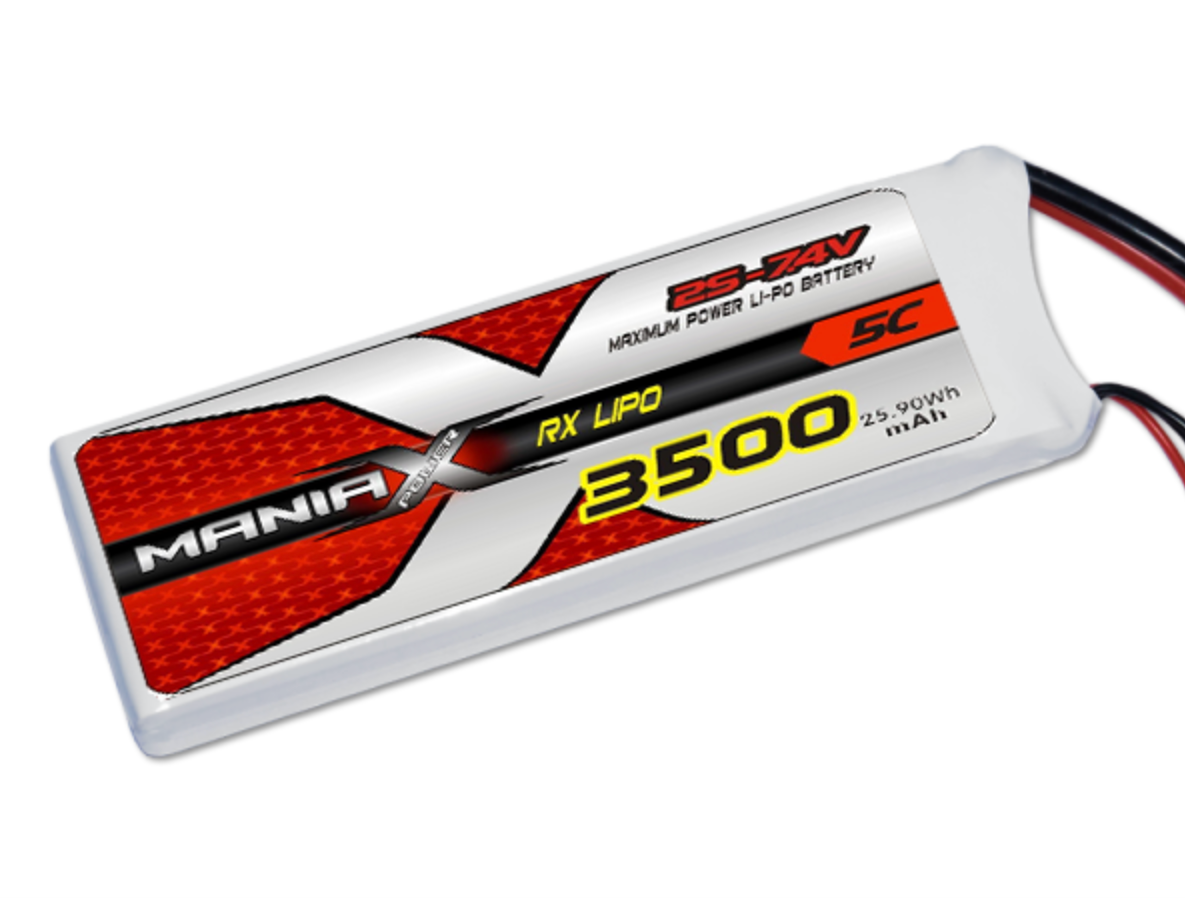 ManiaX 2S 3500mAh 5C Receiver Pack