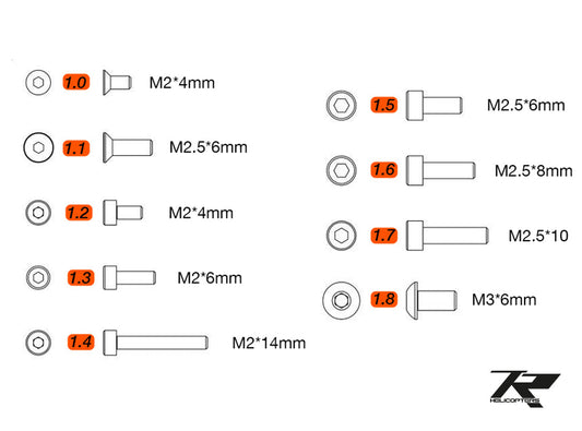 Screw set 1