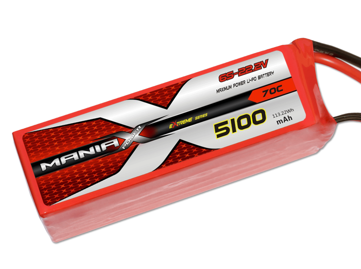 ManiaX 6s 5100 mAH 70c