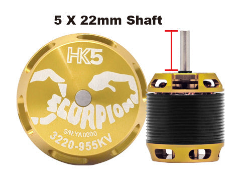 Scorpion HK5-3220-955KV Brushless Motor