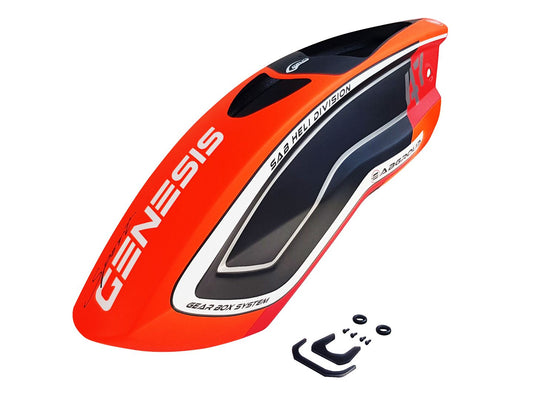 Carbon Fiber Canopy Matte Orange - Genesis Sport